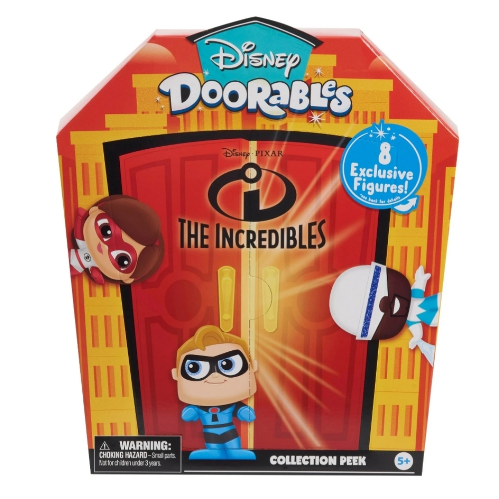 2/$30 Disney Pixar Doorables The Incredibles 8 exclusive figures
